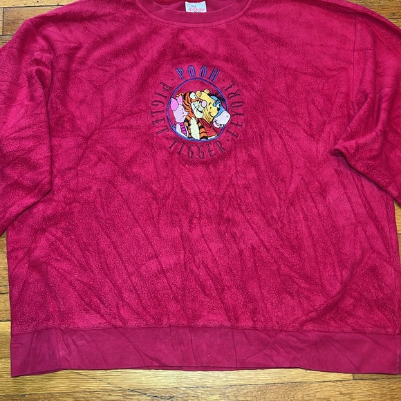 Disney Vintage Winnie The Pooh & Friends Crew Sweatshirt, size Large - Picture 4 of 12